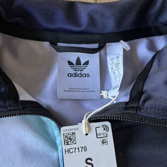 NWT Adidas Originals Yung Z TT Y2K Full Zip Track Jacket - size Small - Picture 3 of 7